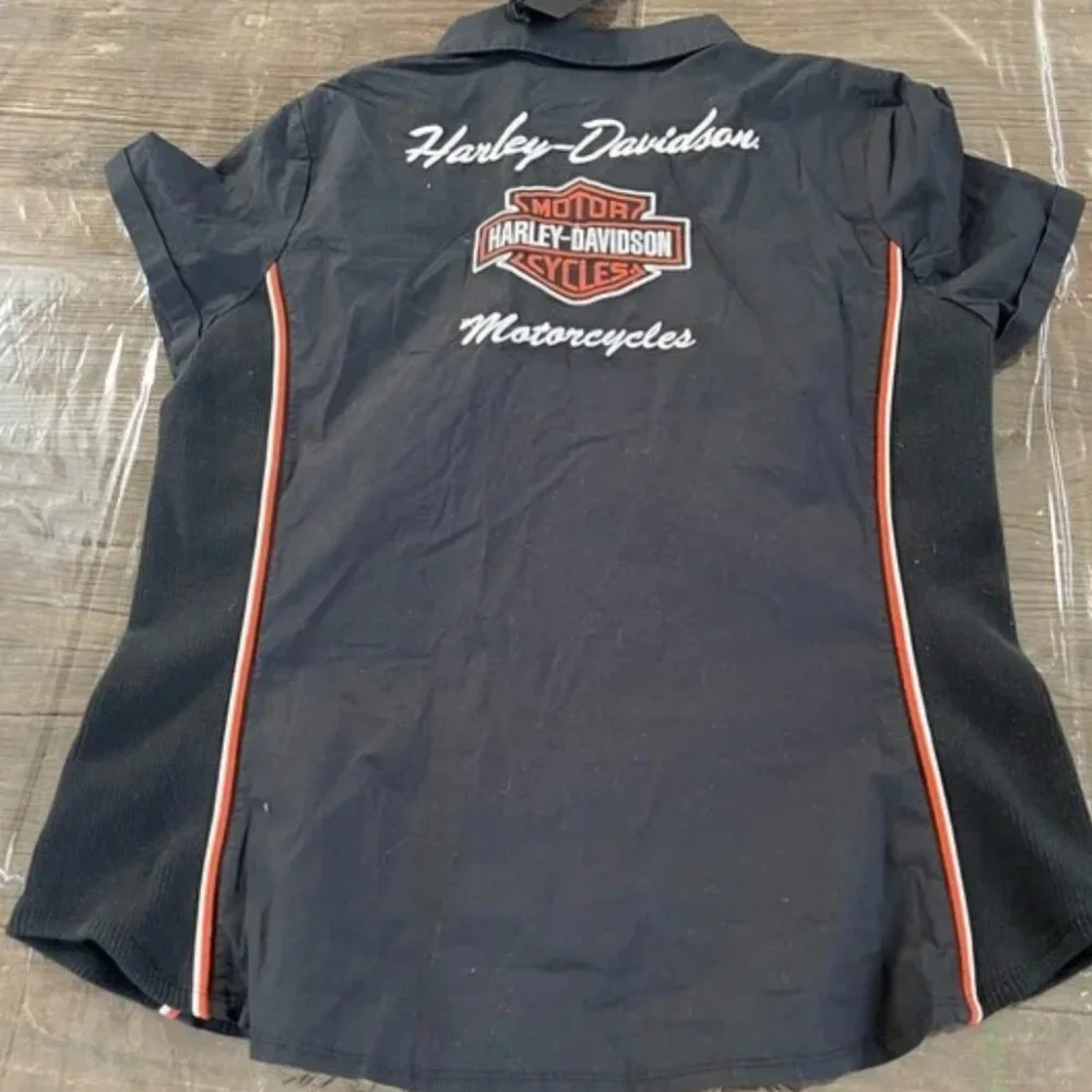 Harley Davidson Button down shirt - Picture 2 of 4